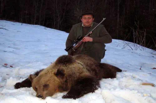 RR weltweites jagen | Bärenjagd in Rumänien